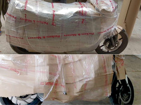 Bike Transportation with Trust Line Cargo Packers and Movers Ahmedabad